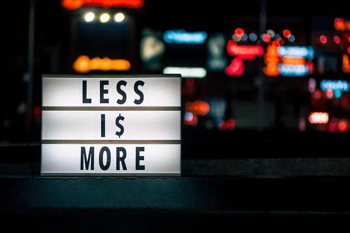 The Art of Aesthetic Minimalist Design: Less is More